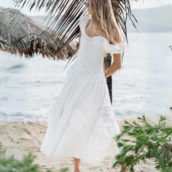 LoveShackFancy Dresses & Skirts - NWT LoveShackFancy Brin Cotton Dress Size Small